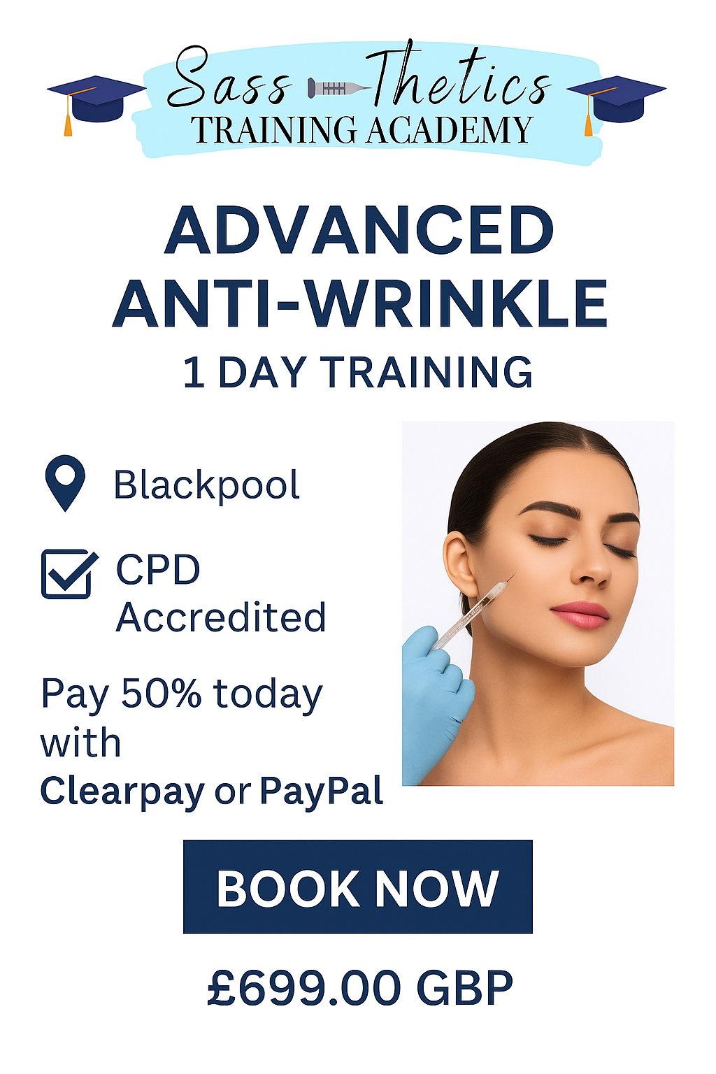 🌟Advanced Anti Wrinkle Training Course🌟£699. Tuesday 7th October 2025