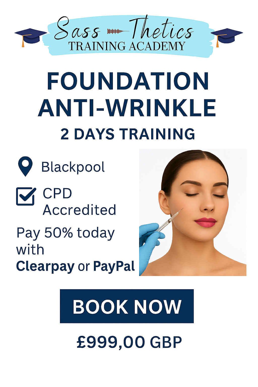 Foundation Anti Wrinkle Training 25th & 26TH September