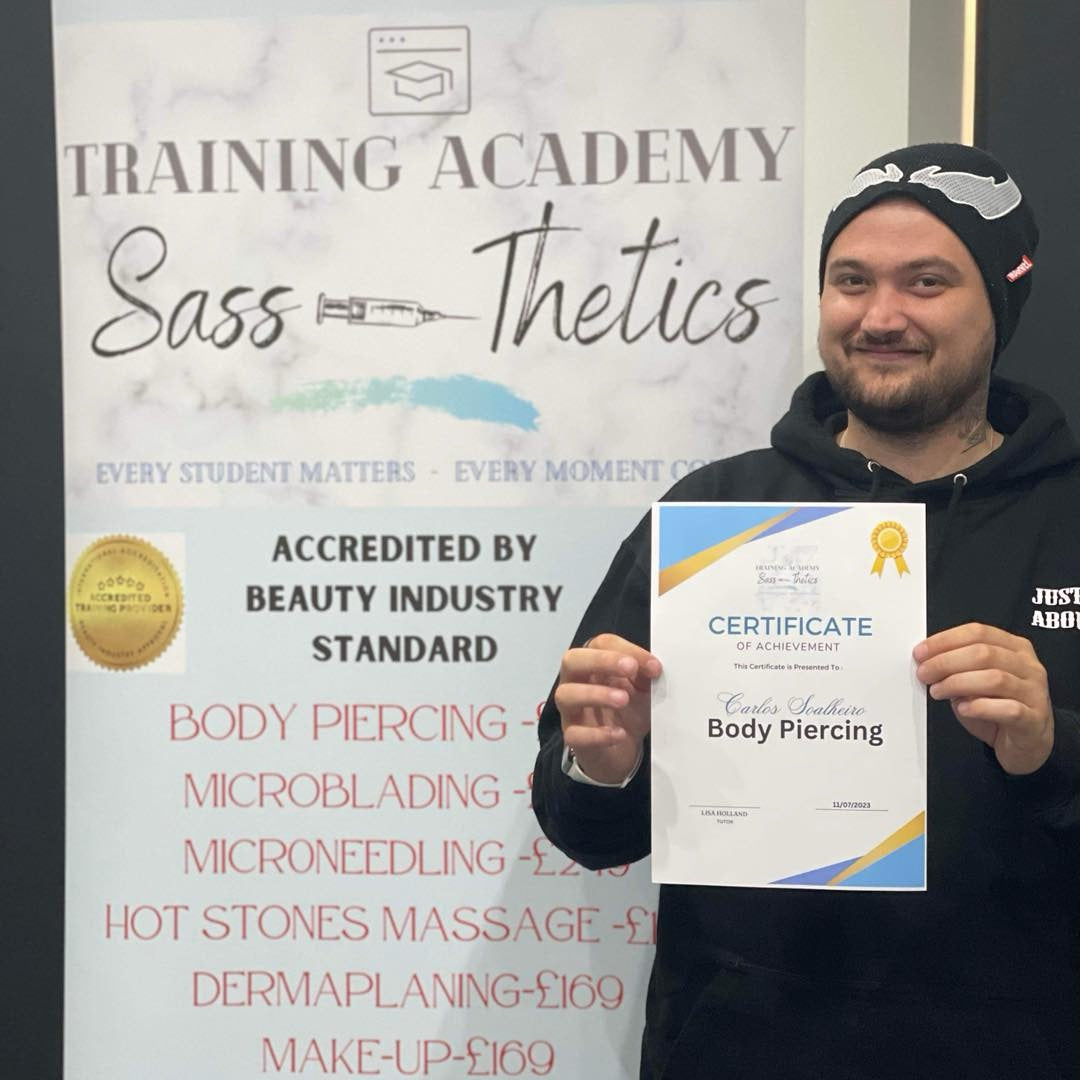 Body Piercing Training 18th &19th September 2025