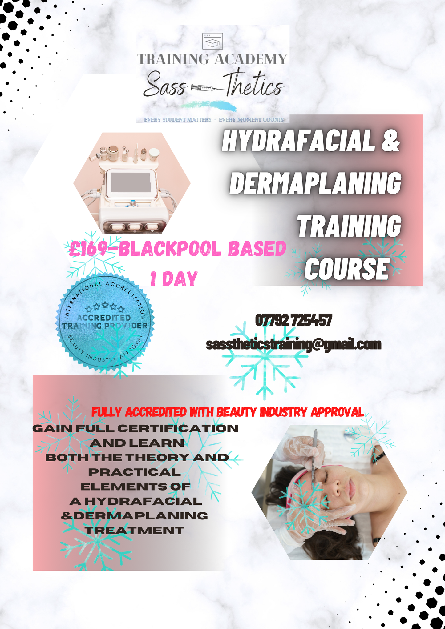 Career for Christmas Voucher -Hydro Facial & Dermaplanning
