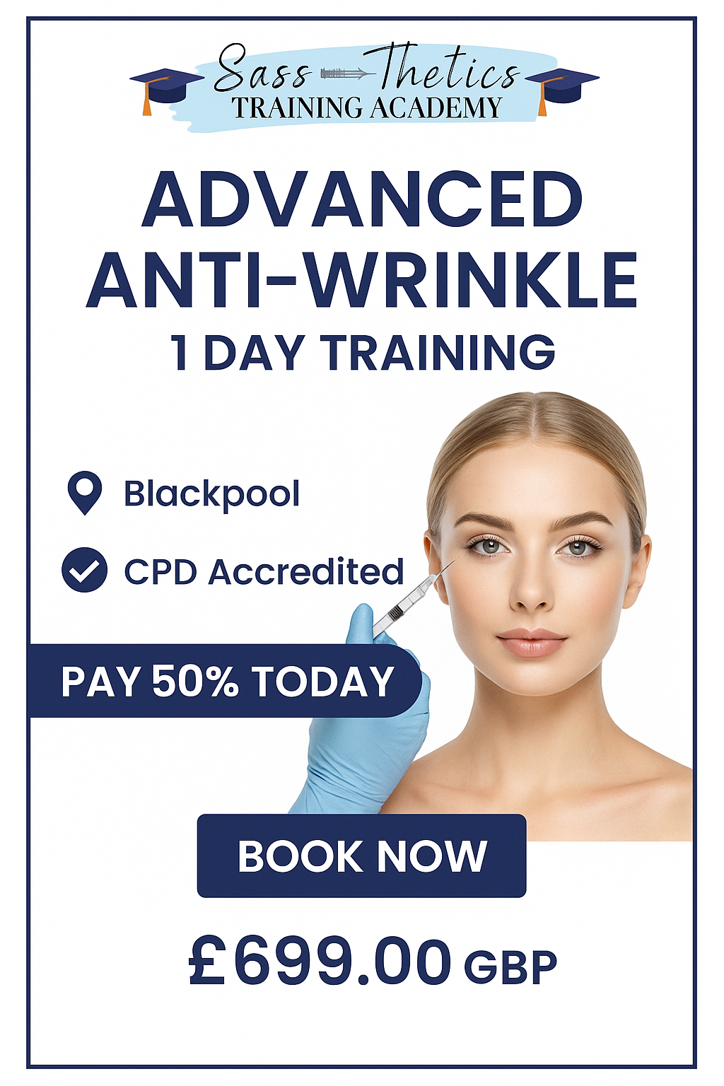 🌟Advanced Anti Wrinkle Training Course🌟£699. Choose your own dates