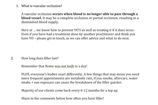 FREE DOCUMENT INCLUDING 50 X CAPTIONS FOR AESTHETICS PRACTITIONERS . EDIT THEM ACCORDINGLY