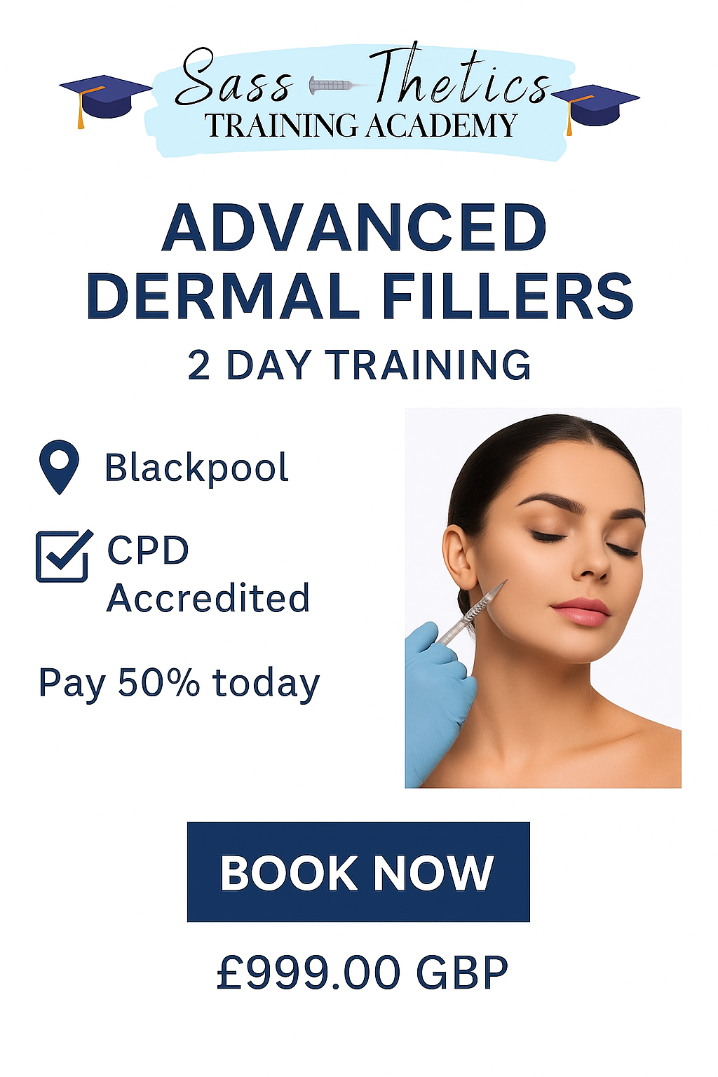 🌟Advanced  Dermal Fillers Training Course🌟.                                                                             23rd October  2025