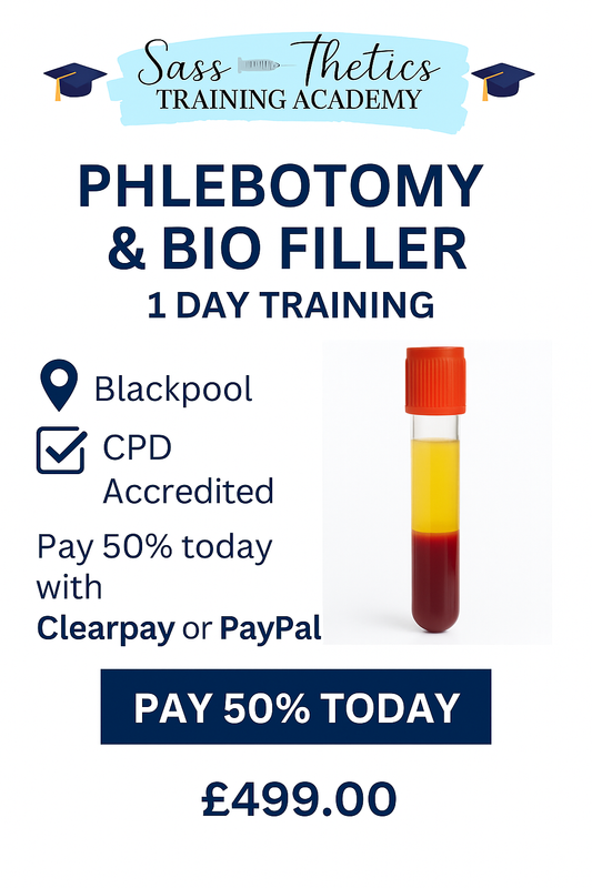 Phlebotomy & Bio Filler Training Course .Tuesday 4th November - 2025💉
