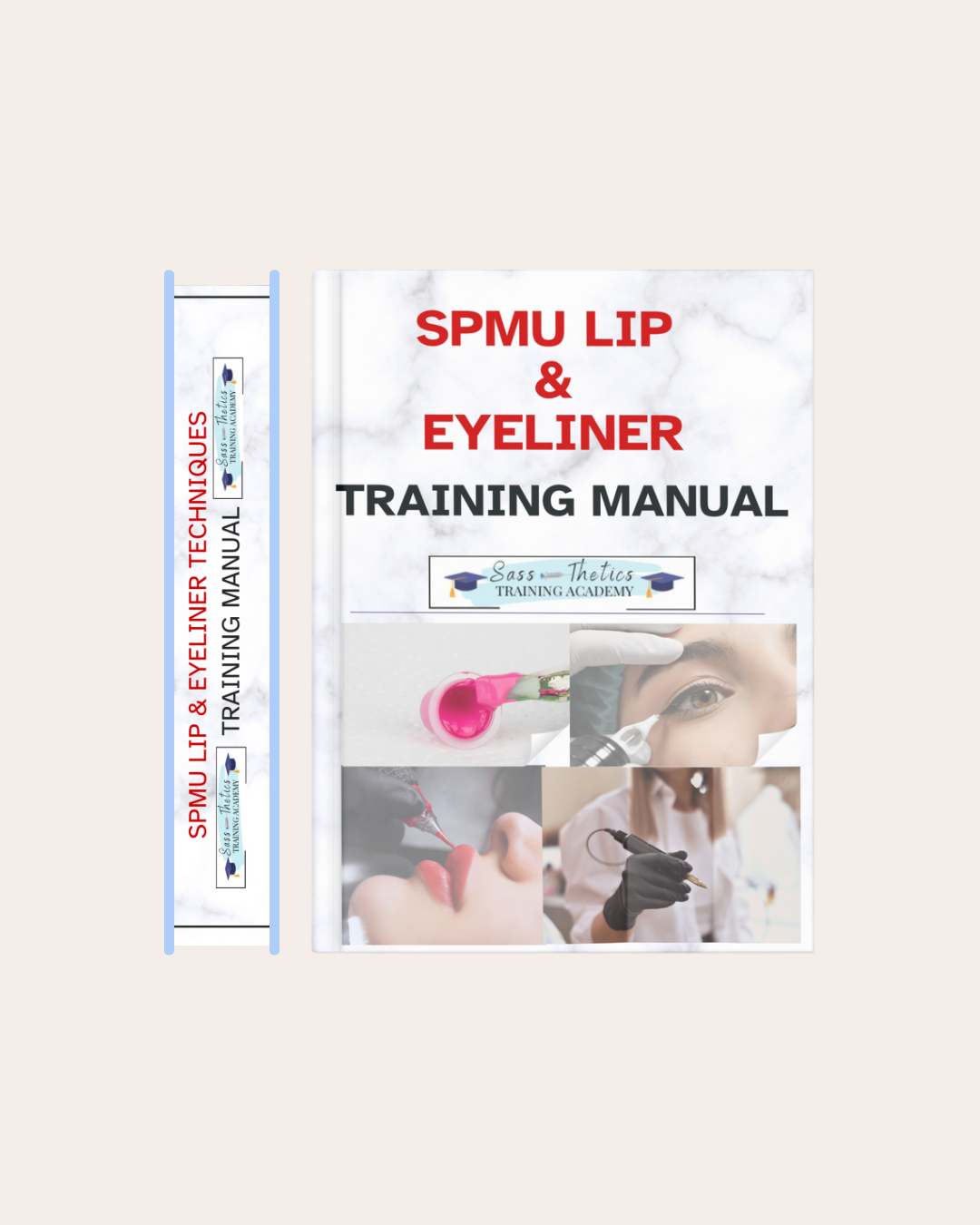 IMMEDIATE DOWNLOAD -SPMU LIPS  & EYELINER Manual and a FREE TEACHING