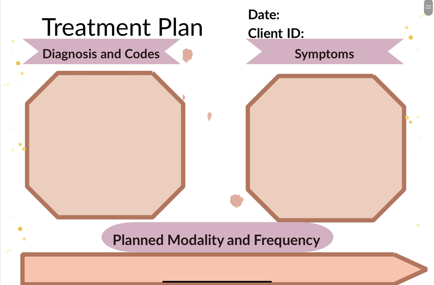 FREE DOCUMENT -TREATMENT PLAN . EDIT THEM ACCORDINGLY