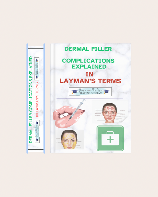 IMMEDIATE DOWNLOAD . Dermal Filler Complications -EXPLAINED IN LAYMAN'S TERMS . 48 Page Manual written in easy to undestand context .