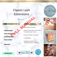 IMMEDIATE DOWNLOAD.-classic Lash Extention   training Manual 🌟🌟includes everything you need .