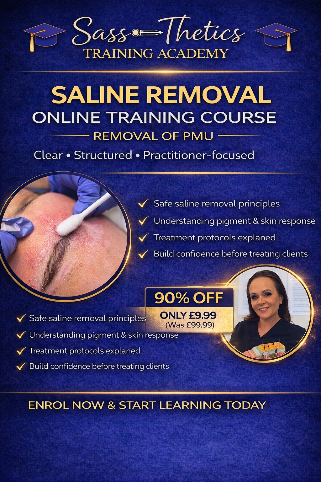 SPMU & Tattoo Saline Removal  Training Course