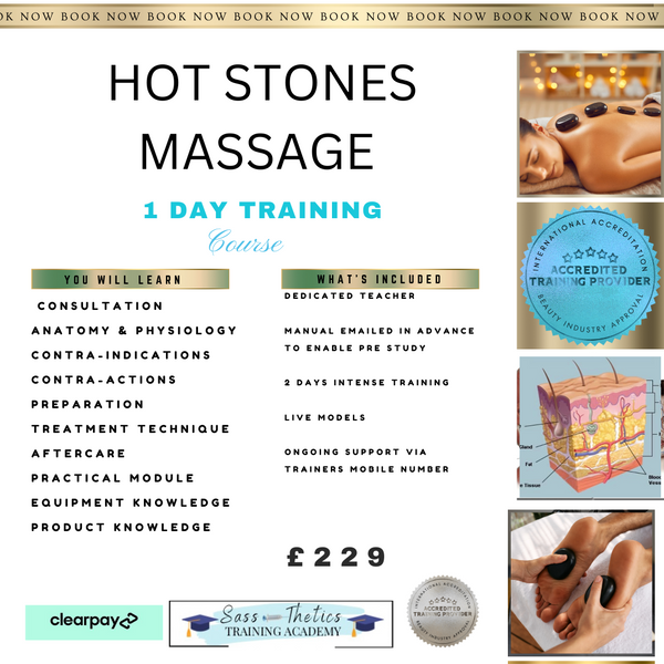 🌟🌟Hot Stones Massage Training Course -CHOOSE YOUR OWN DATES £229🌟🌟