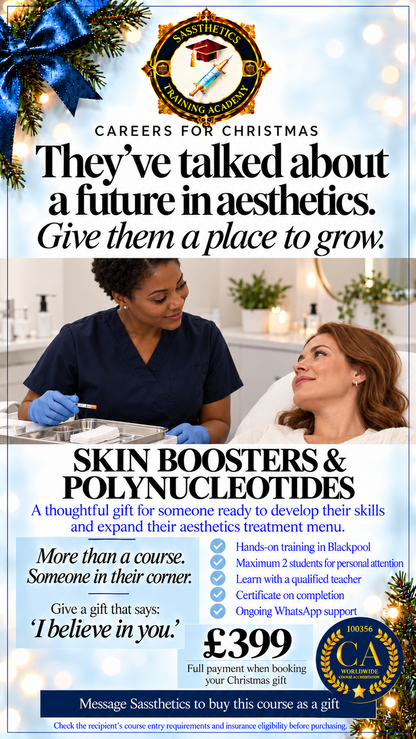 Career for Christmas Voucher -Advanced Skin Boosters & Polynucleotides